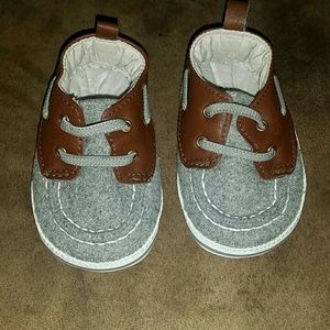 Infant boat shoes